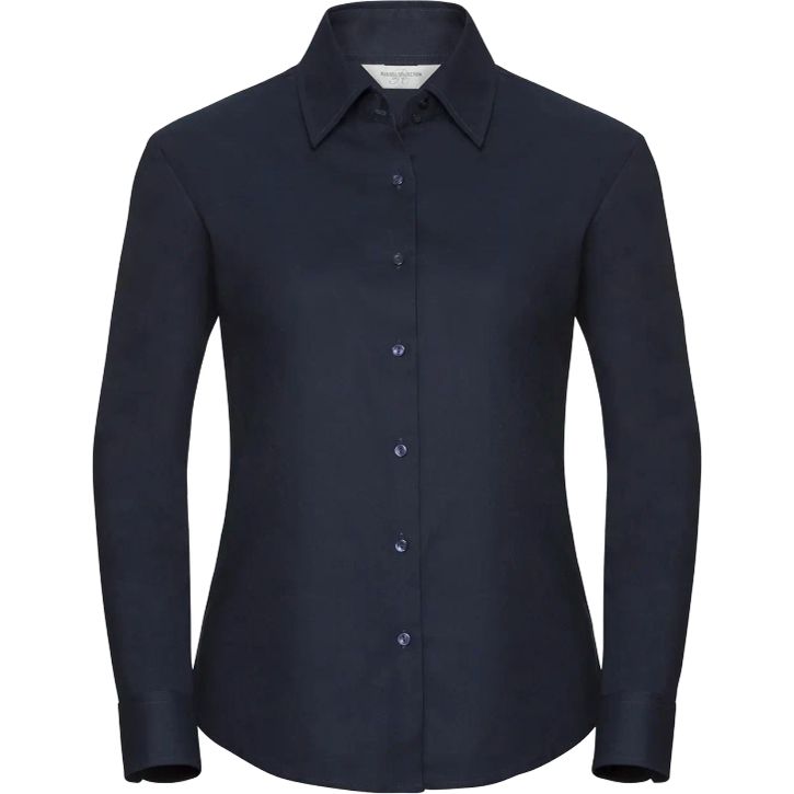 Image produit Chemise Oxford cintrée manches longues femme