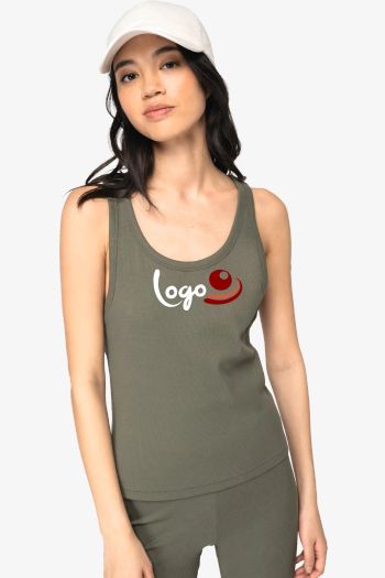 Image produit Débardeur côtelé femme