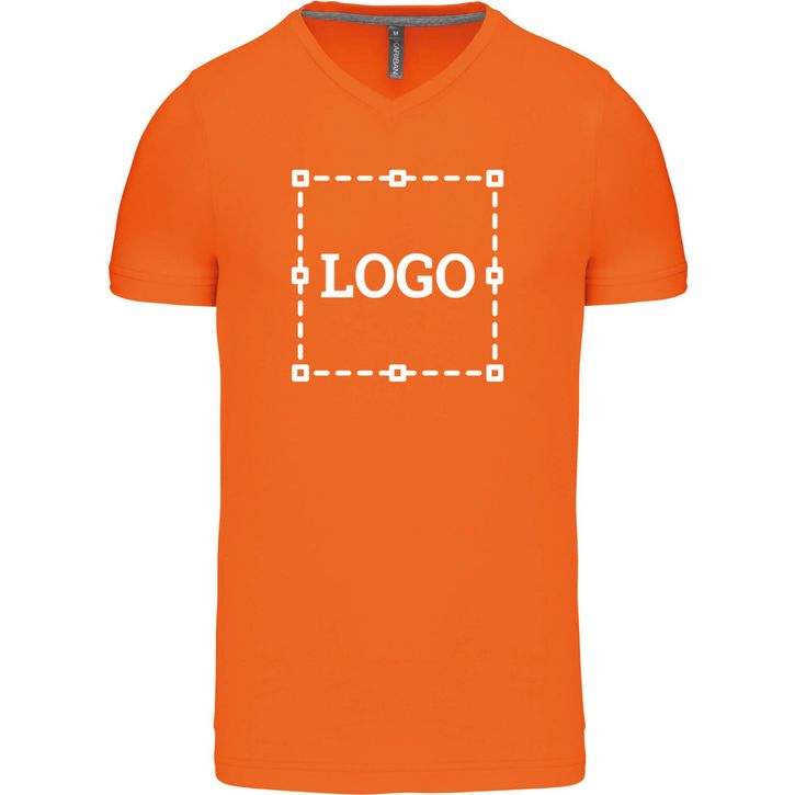 Image produit T-shirt col V manches courtes