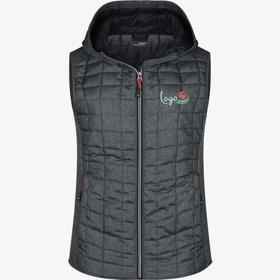 Ladies´ Knitted Hybrid Vest