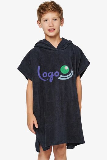 Image produit Poncho éponge à capuche enfant