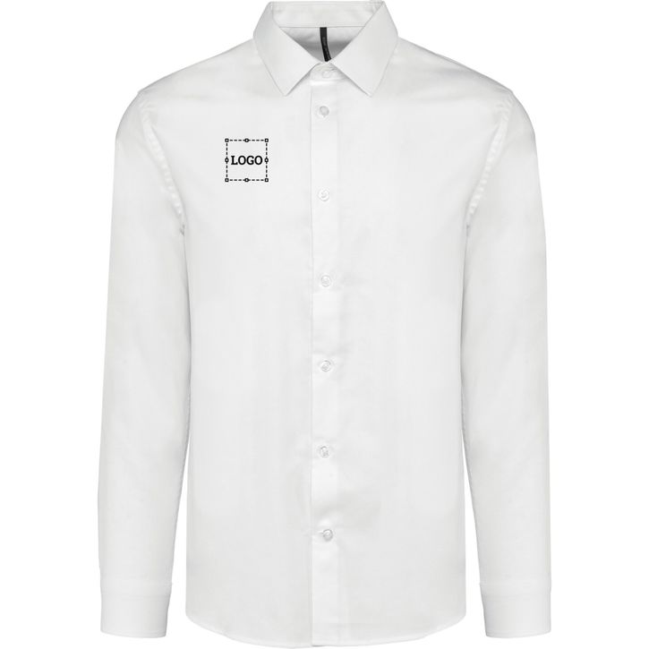 Image produit Chemise oxford manches longues homme