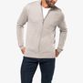 Cardigan zippé homme