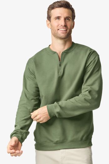 Image produit Softstyle Midweight Adult Fleece 1/4 Zip Sweat