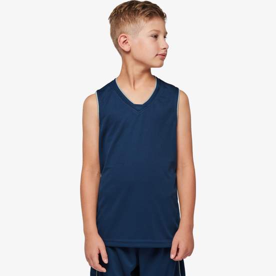 D bardeur personnalis PA461 MAILLOT BASKET BALL ENFANT ProAct