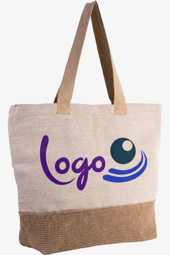 Image produit Sac de shopping fourre-tout esprit rustique
