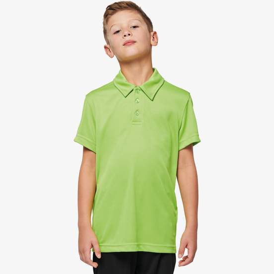 Polo sport manches courtes enfant