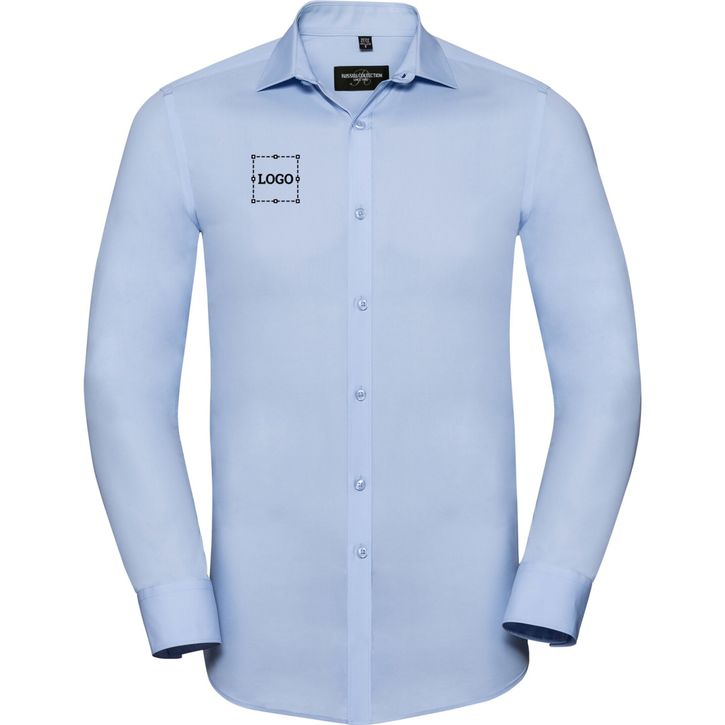 Image produit Men’s long sleeve fitted ultimate stretch shirt