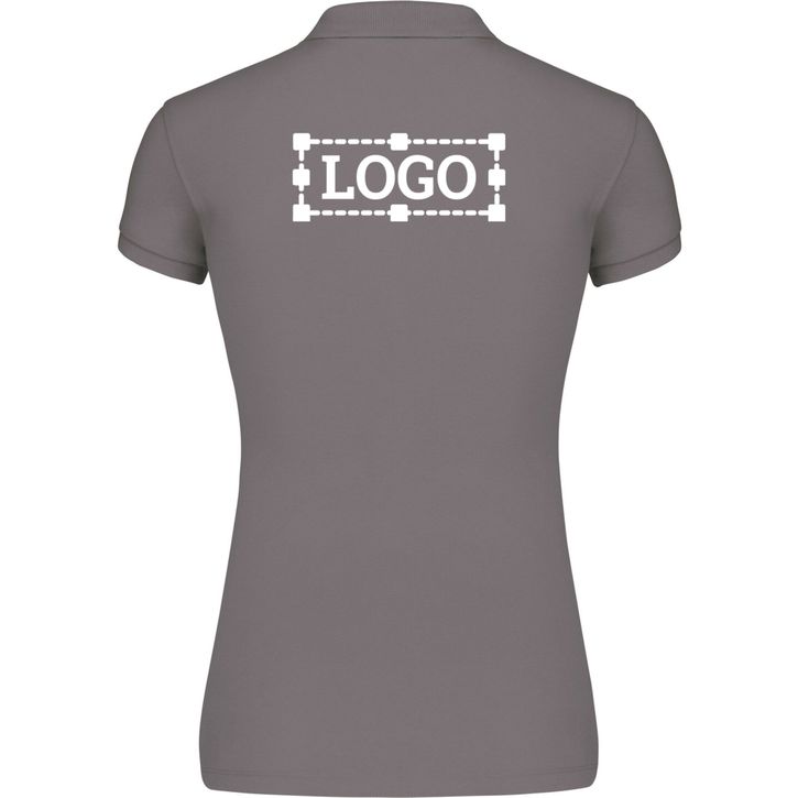 Image produit Polo piqué BIO manches courtes femme 