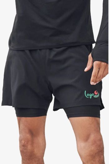 Image produit Men's double layer sport shorts