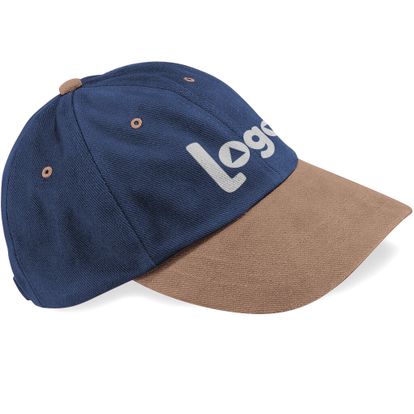 Image produit Casquette en coton épais gratté de profil bas