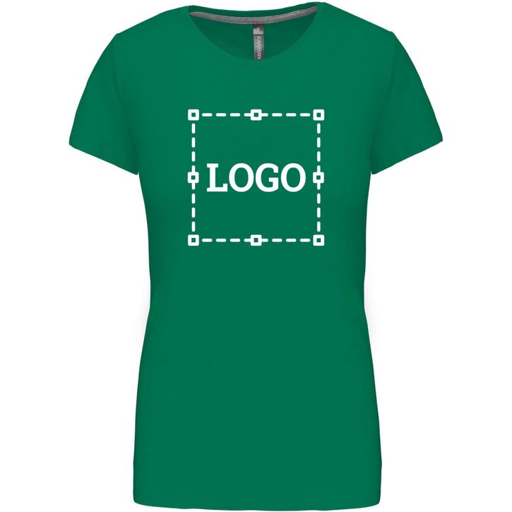 T-shirt col rond manches courtes femme
