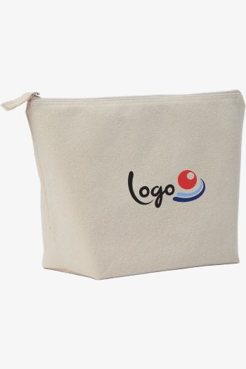 Image produit Sac à accessoires en toile de luxe recyclé