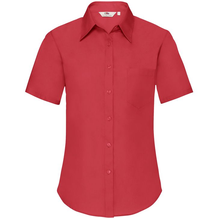 Image produit Short Sleeve Poplin Shirt Lady-Fit