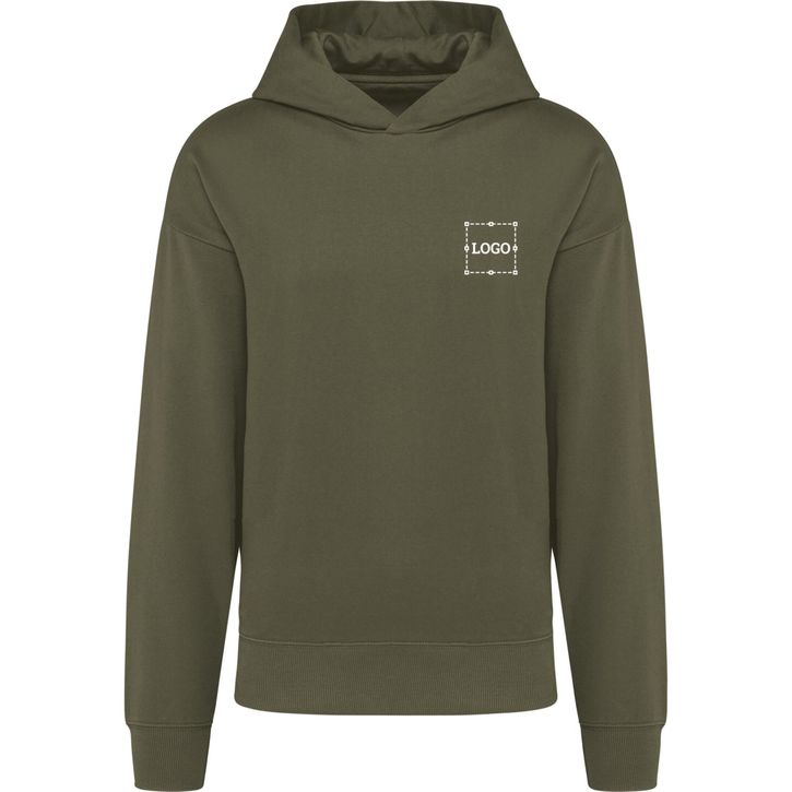 Image produit Sweatshirt à capuche molleton oversize unisexe