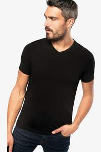 Image produit T-shirt manches courtes col V homme