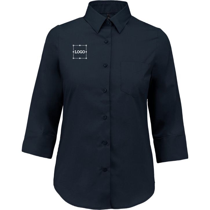 Image produit chemise manches 3/4 femme