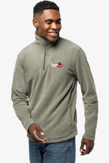 Image produit Enzo > Micropolaire col zippé homme