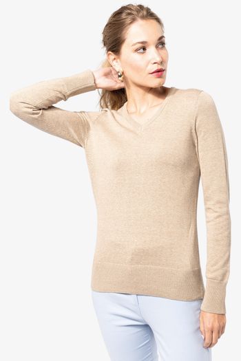 Image produit Pull col V femme