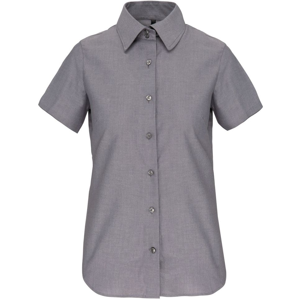 Chemise Oxford manches courtes femme