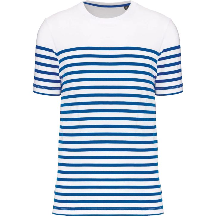 Image produit T-shirt marin col rond Bio homme