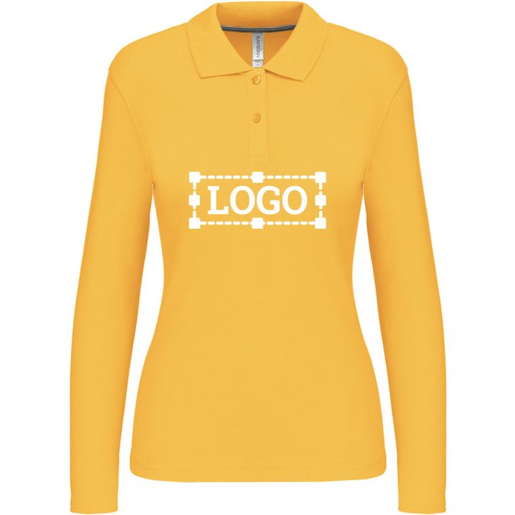 Image produit Polo manches longues femme