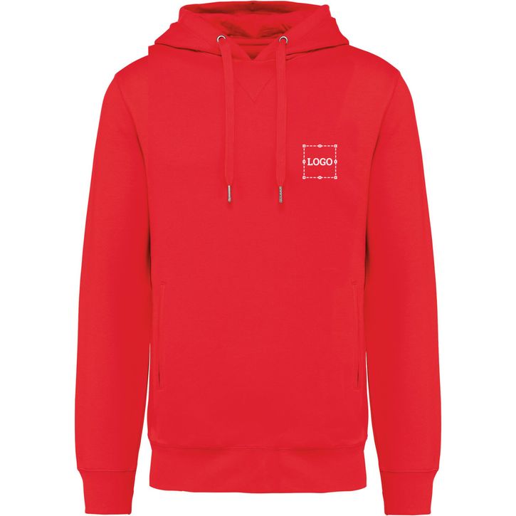 Image produit Sweat-shirt french terry écoresponsable à capuche unisexe