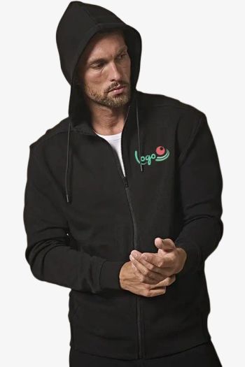 Image produit Ribbed Interlock Hooded Full Zip
