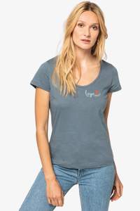 Image produit T-shirt slub femme - 130g