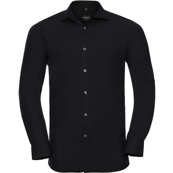 Men’s long sleeve fitted ultimate stretch shirt