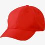 6-Panel Polyester Peach Cap