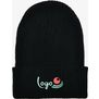 Recycled Yarn Ribbed Knit Beanie