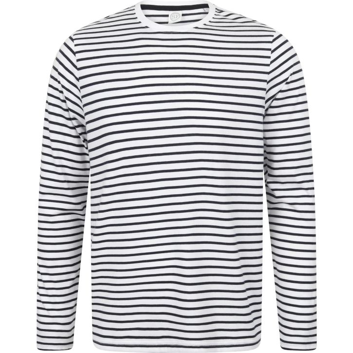 Image produit Unisex long sleeved striped T