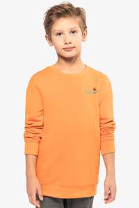 Image produit Sweat-shirt écoresponsable col rond enfant 