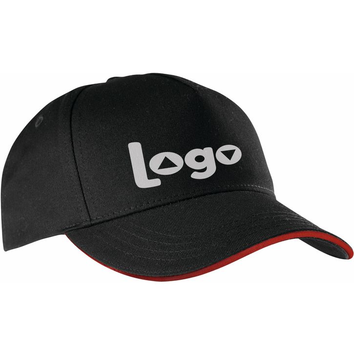 Image produit Casquette sandwich contrasté - 5 panneaux