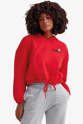 Image produit Tridri® sweat à capuche oversize court femme