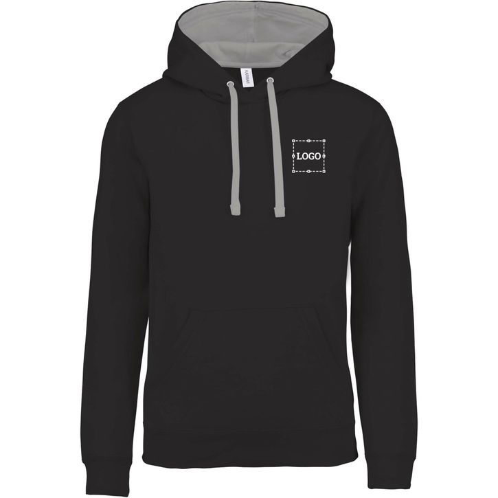 Image produit sweat-shirt capuche contrastée femme