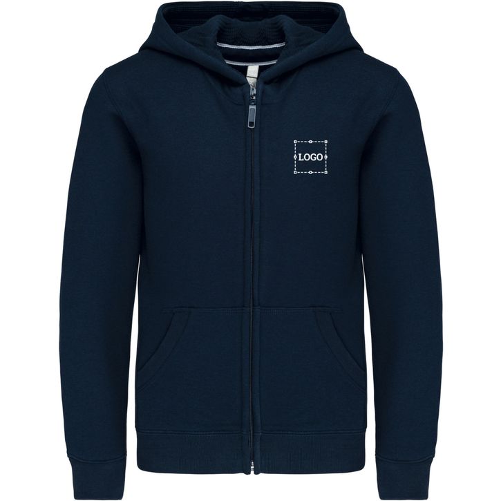 Image produit Sweat-shirt capuche zippé enfant