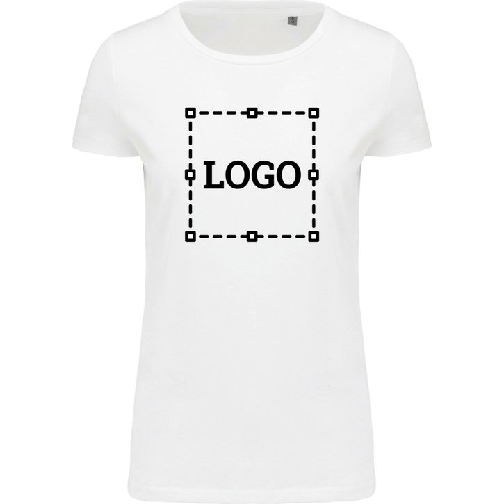 Image produit T-shirt Supima® col rond manches courtes femme