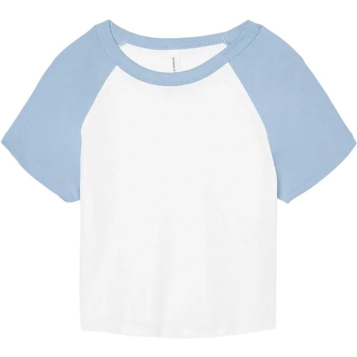 Image produit Women's micro rib raglan baby tee