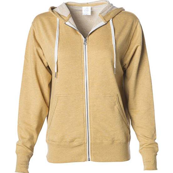 Unisex Midweight French Terry Zip Hood