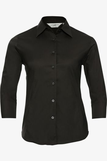 Image produit Ladies’ 3/4 sleeve fitted stretch shirt