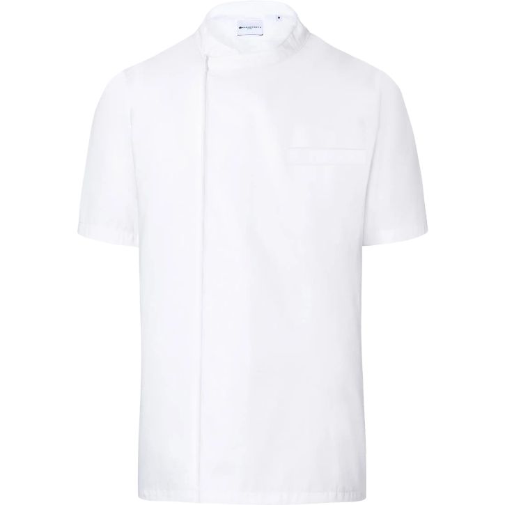 Image produit Short sleeve throw-over chef shirt basic