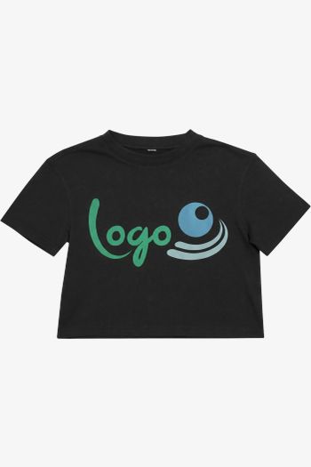 Image produit Girls Cropped Jersey Tee