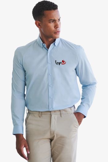 Image produit Men's long sleeved ‘cotton feel ' coolplus shirt