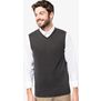 Pull col V sans manches