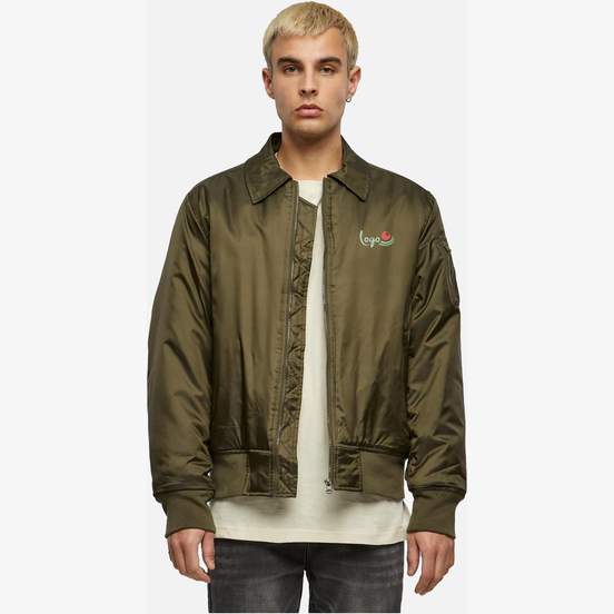 Collar Bomber Jacket