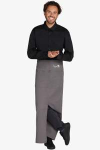 Image produit Berlin Long Bistro Apron with Vent and Pocket