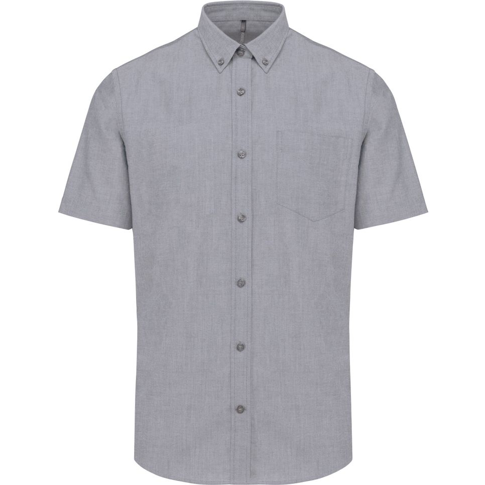 Chemise Oxford manches courtes