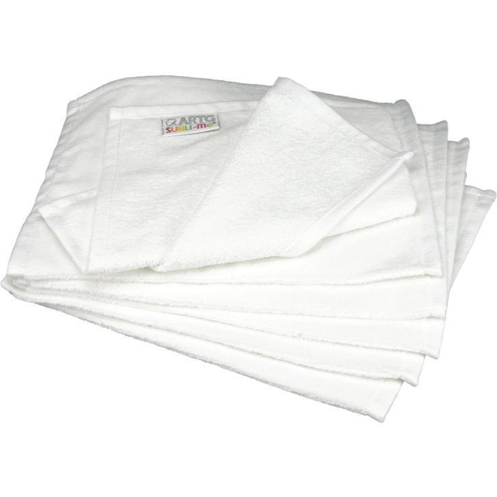 Serviette d'invité SUBLI-Me ALL-OVER® - White
